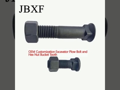 OEM Customization Excavator Plow Bolt and Hex Nut Bucket Tooth